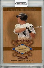 2001 Upper Deck Sp Game Bat Magglio Ordonez Game Used Bat