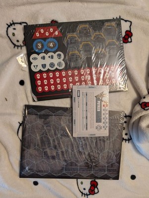 Games Workshop Warhammer 40k Darktide Miniatures Game Rules, Tokens, Game Board