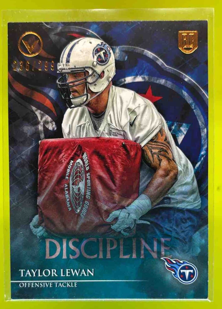Taylor Lewan Topps Valor #71 Discipline