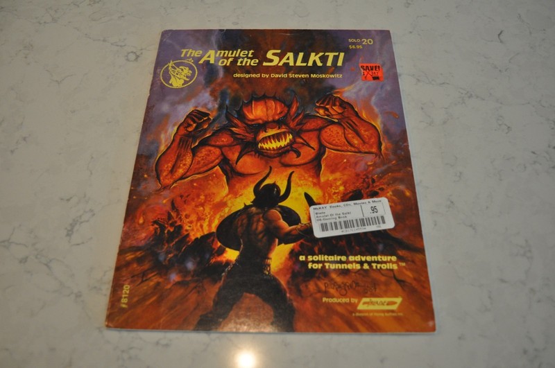 The Amulet of the Salkti – 1st Printing - Tunnels & Trolls - 1984