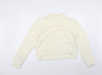 pep&co Damen Pullover Pulli weiß Größe L