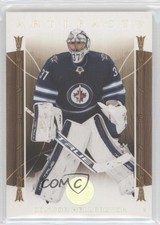 2022-23 Upper Deck Artifacts Goalies Wood Connor Hellebuyck #141 10el