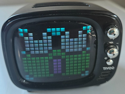 Divoom Tivoo Bluetooth Smart Pixel Art Bluetooth Black w/charger