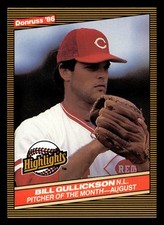Bill Gullickson 1986 Donruss Highlights #40 Reds Baseball *165