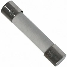 20A 250Vac Fast Acting Fuse,Ceramic 1-1/4 Inch X 1/4 Inch