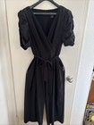 Beautiful Elegant Donna Karen Of New York Black Jumpsuit Size 14 — photo 1