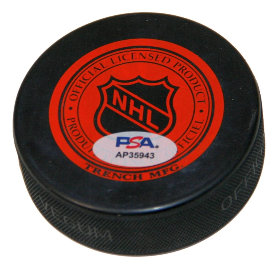 Gordie Howe Autographed Hockey Puck PSA/DNA Red Wings - Image 2 of 2