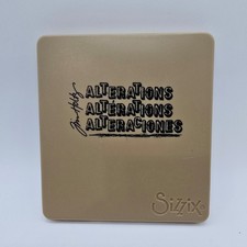 Sizzix Tim Holtz Alterations ASSEMBLY SNOWMAN Bigz Die 658770