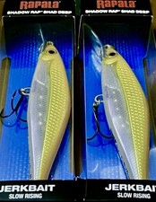 2 Rapala Shadow Rap Shad Deep SDRSD09 Minnow Jerkbait Fish Lures IMPOSTER - NEW
