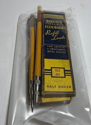 L&C Hardtmuth KOH-I-NOOR Mechanical Drafting Tool Graphite Pencil Wood 1511 Lot