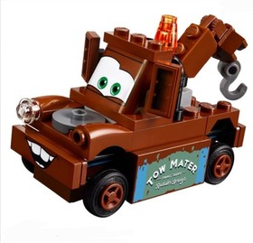 Lego Junior's CARS 10743 Smokey's Garage 100% Complete No Manual Added TOW MATER