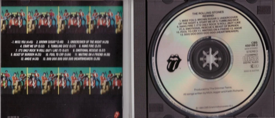 The Rolling Stones REWIND  CD, 13 Tracks, siehe Bilder - Bild 2 von 2