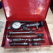 Vintage Snap On Tools Compression Tester Kit - 250 Psi - W Metal Case