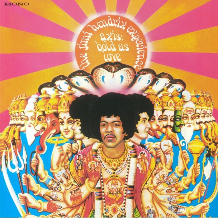 JIMI HENDRIX EXPERIENCE, The - Axis Bold As Love (mono) (reissue) - gatefold LP