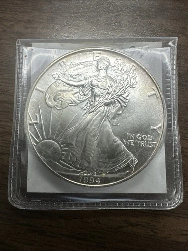 1994 American Silver Eagle One Dollar 1 troy ounce .999 Fine Silver Coin Mint