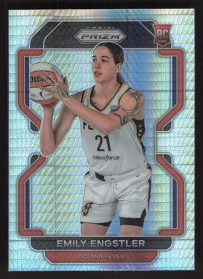 2022 Panini Prizm WNBA #184 Emily Engstler Hyper RC