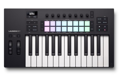 Novation Launchkey 25 MK4 MIDI-Keyboard mit 25 Tasten