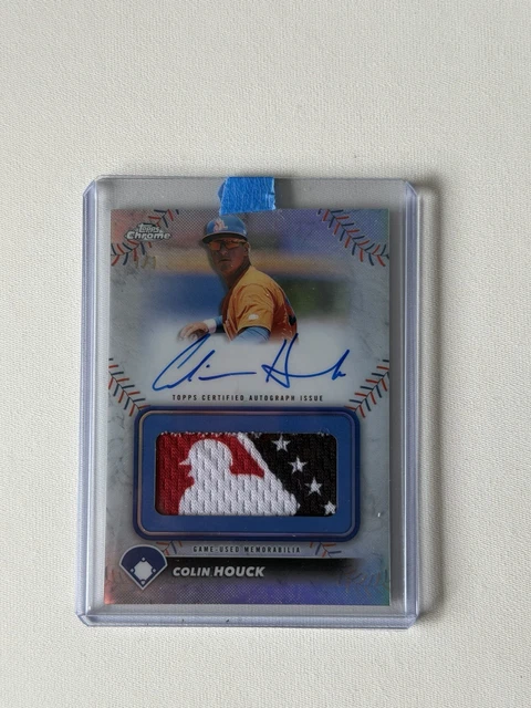 2025 Topps Pro Debut - Pro Debut Jumbo Relic Autographs Colin Houck 1/1 Logoman