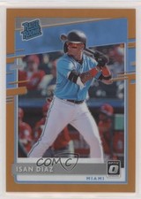 2020 Panini Donruss Optic Rated Rookies Orange Prizm 89/100 Isan Diaz #48 1u6