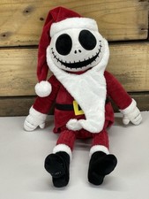 Disney The Nightmare Before Christmas Mini Plush Santa Jack Skellington 16"