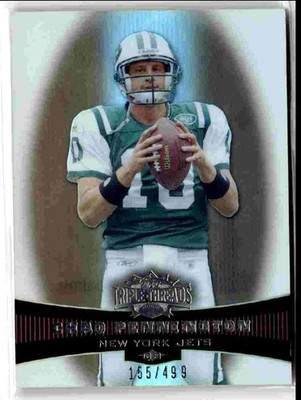 2006 Topps Triple Threads #95 Chad Pennington Sepia #/499