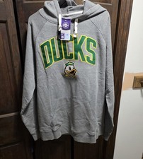 NWT Men’s Oregon Ducks  Hoodie💥💥💥 Sweatshirt Size XL NCAA Gray New