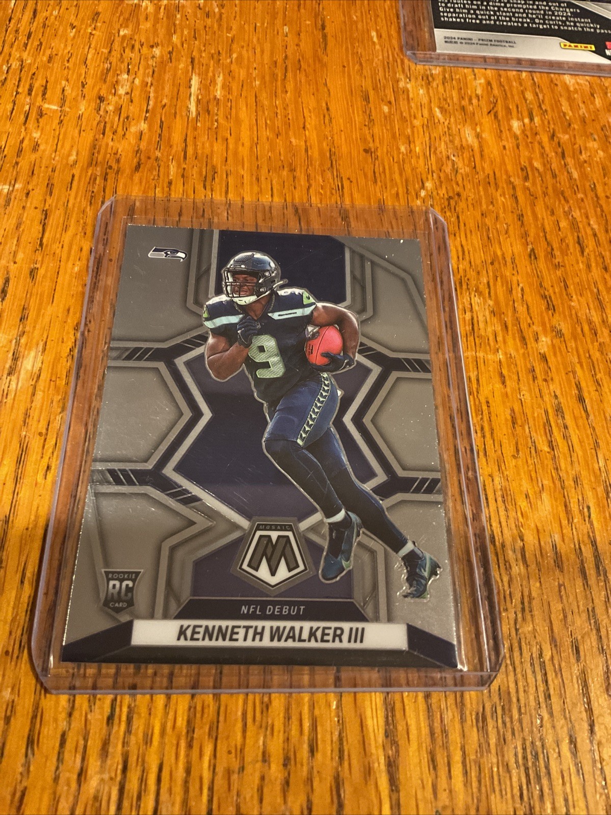 2022 Mosaic Kenneth Walker III #284 Rookie Card RC NFL Debut Seattle Seahawks