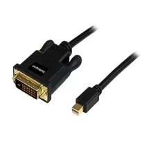 StarTech Mini DisplayPort to DVI Adapter Cable 6ft 1080p HD Video MacBook