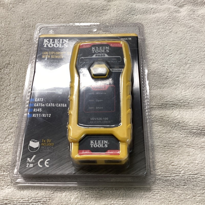 Klein Tools LAN Explorer Cable Tester with Remote VDV526-100