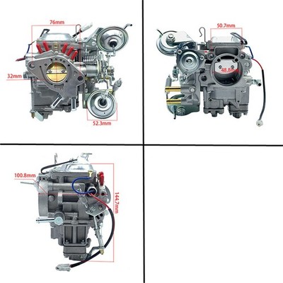 Carb Carburetor 13200-77530 Replacement For Suzuki F6A 660cc 3