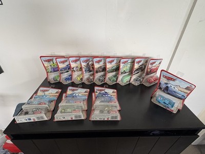 2006 Desert Series 1 And 1.5 Pixar Cars Mattel Diecast Toys Full Set Of 16.