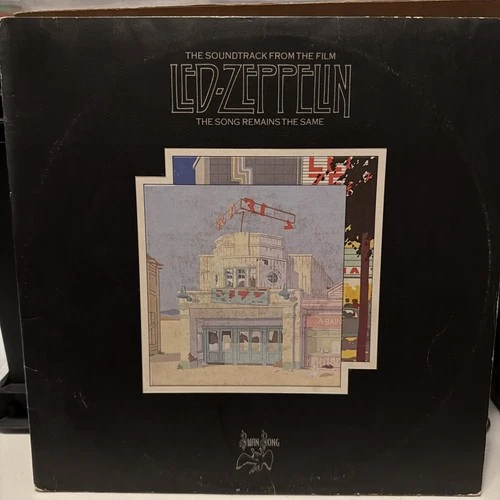 Led Zeppelin The Song Remains The Same 1976 Swan SS 2-201 VG+ Booklet Gatefold