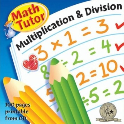 MATH TUTOR MULTIPLICATION & DIVISION // SONGS THAT TEACH - V/A - CD - NEW - RARE