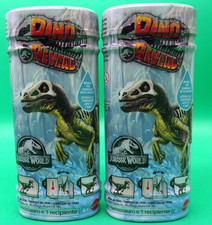  2 Jurassic World Dino Reveal Mystery Toy - Surprise Dinosaur with Water - NEW