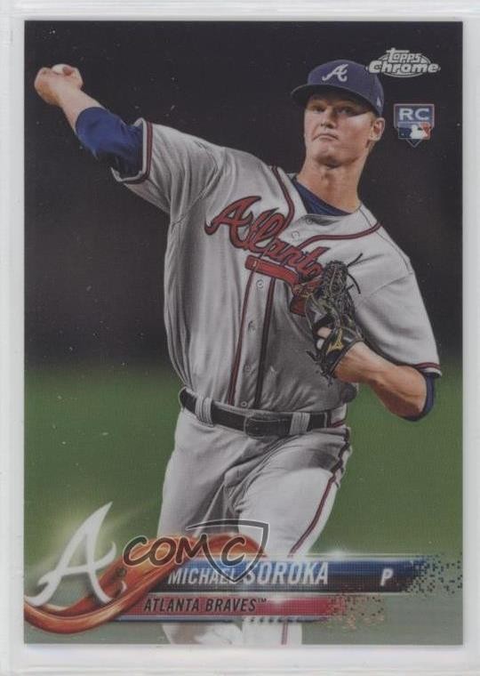 2018 Topps Chrome Update Target Exclusive Refractor /250 Mike Soroka #HMT16 x0z
