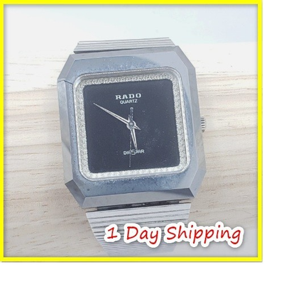 RADO Diastar 104.0118.3 Analog Quartz Men Diamond Star Qz Dial