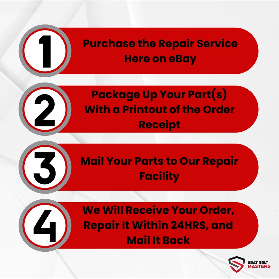 All Mazda Millenia Seat Belt Repair Single Stage - ⭐⭐⭐⭐⭐ - Image 4 of 4