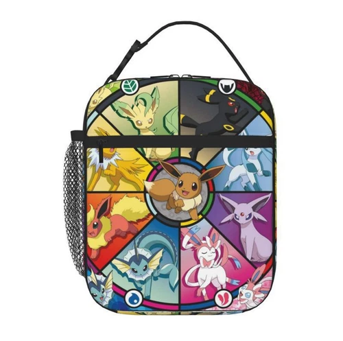 Pikachu Pokemon Insulated Lunch Bag School Picnic Snack Lunchbox Travel Box Gift - Picture 58 of 69