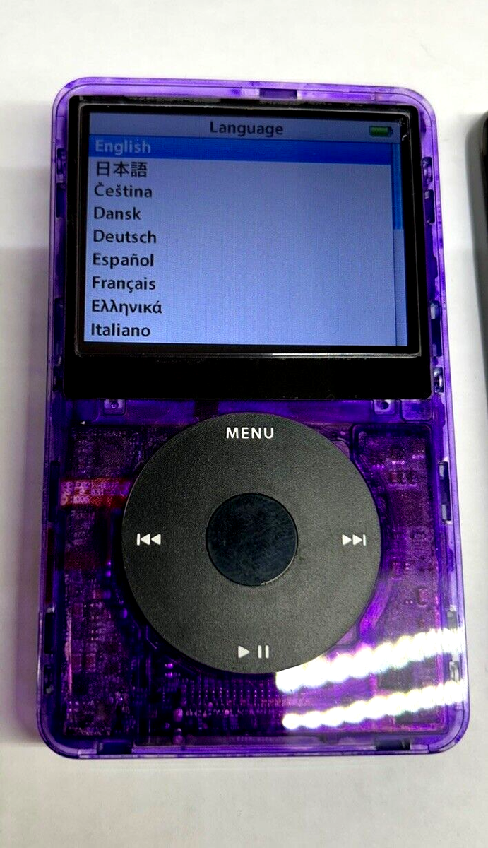 APPLE iPOD CLASSIC 5.5th Atomic Purple 128GB SSD Wolfson DAC