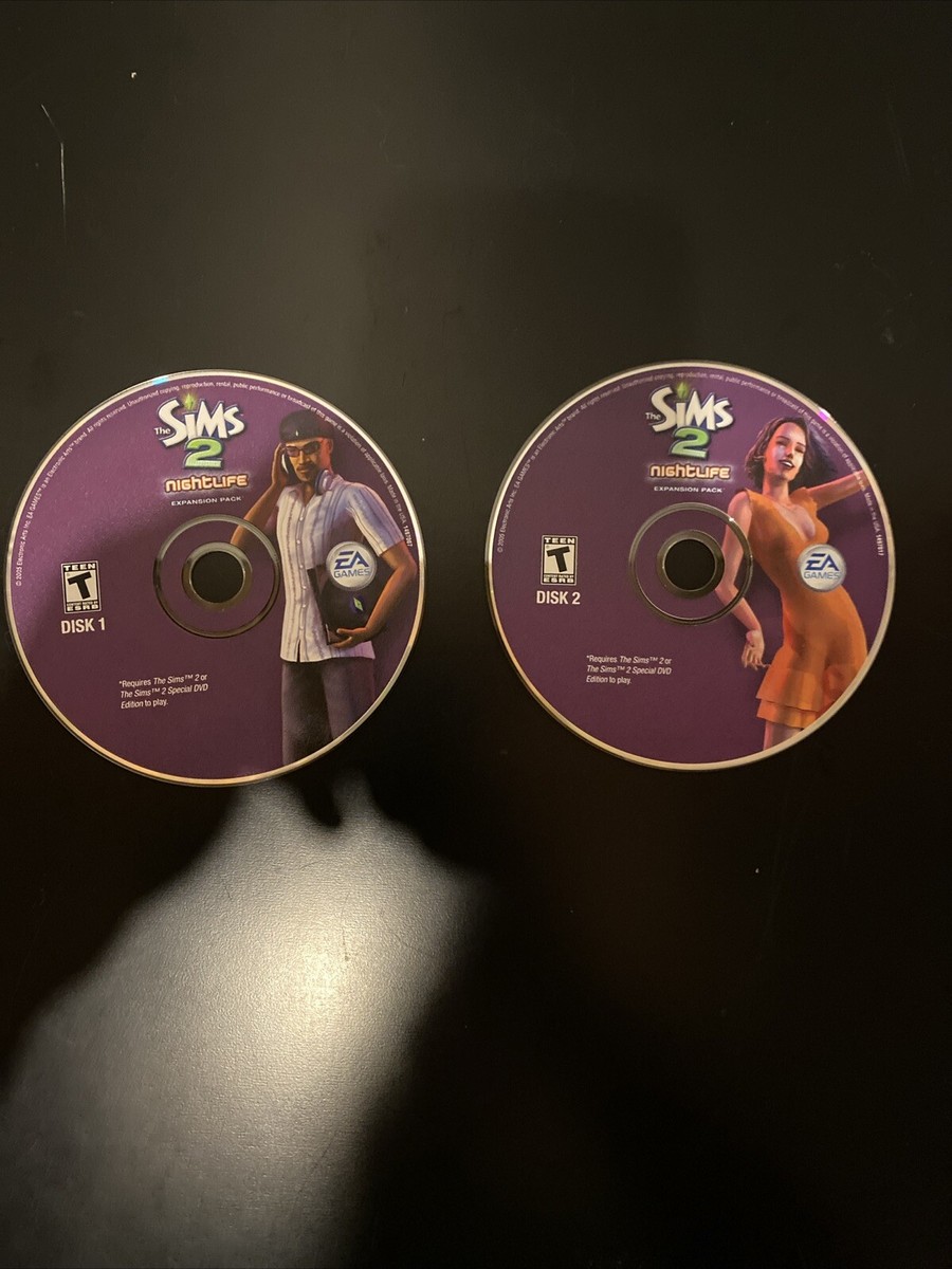 The Sims 2 Nightlife PC Game Expansion Pack 2005 Complete 2 The Sims 2 Nightlife PC Game Expansion Pack 2005 Complete 2