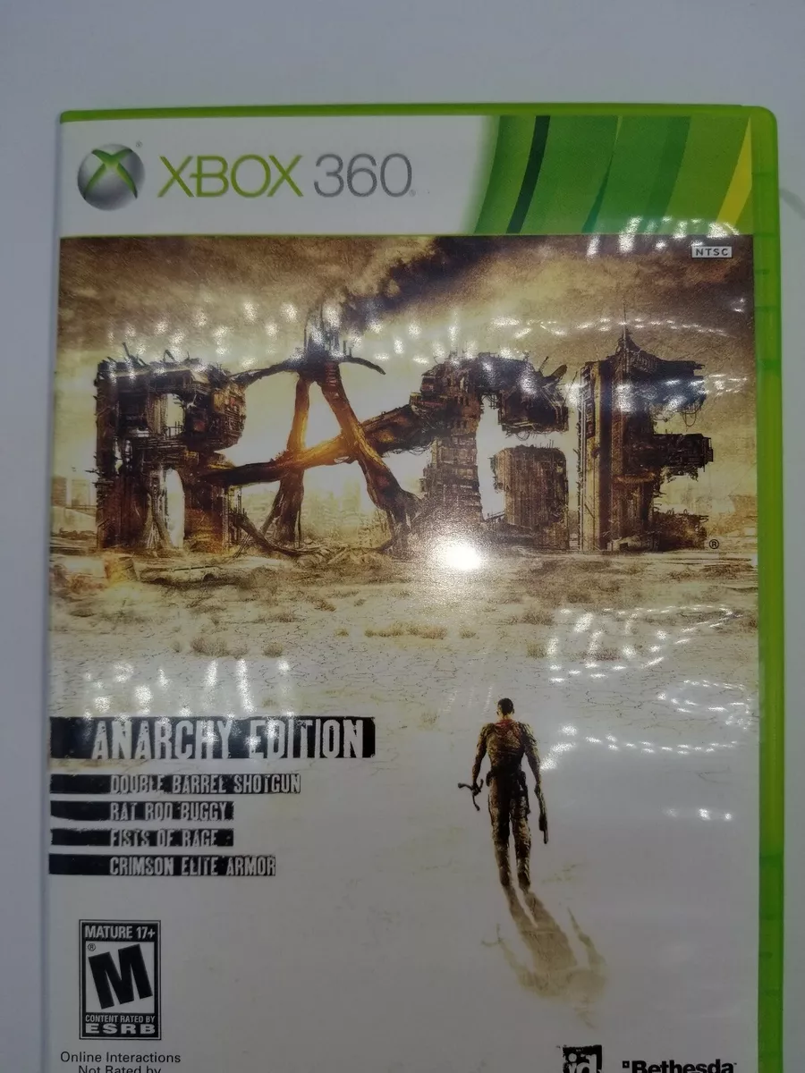 Rage XBOX 360 3 DISC
