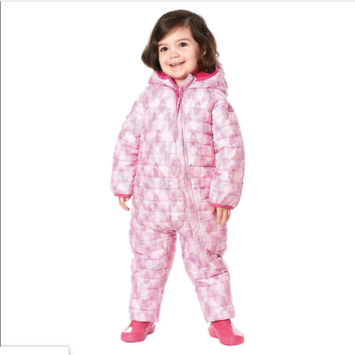 hooded snowsuit for baby