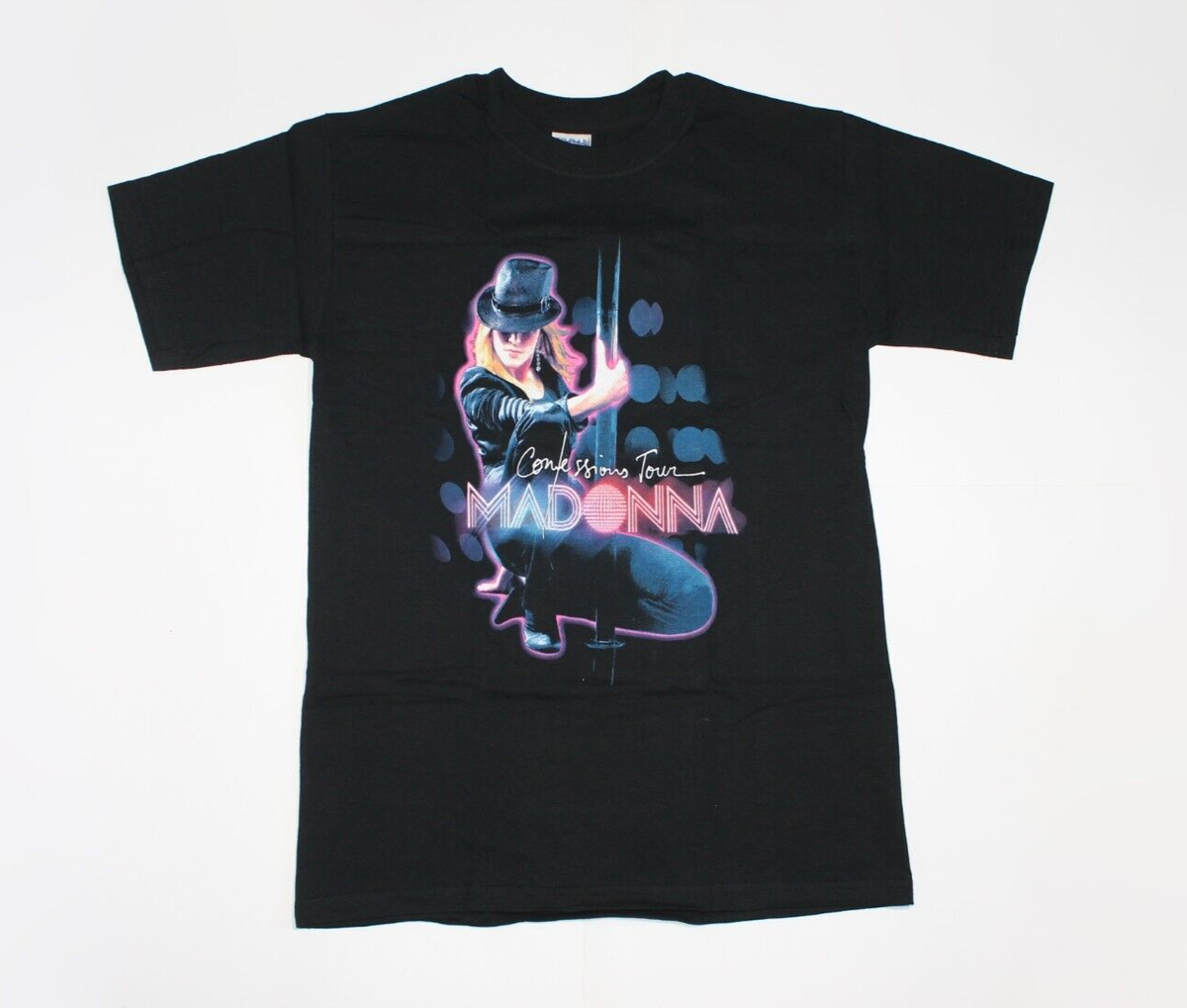 Y2K Madonna Shirt Confessions World Tour 2006 Pop Dance Men's Tee