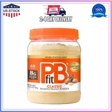 PBfit Peanut Butter Powder – 30oz, 8g Protein, 87% Less Fat, Gluten-Free