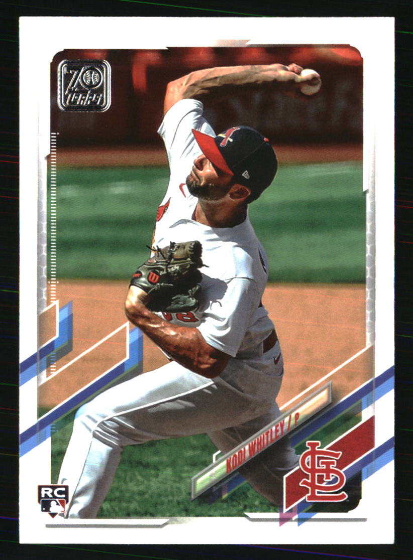 Kodi Whitley 2021 Topps #145 MLB Baseball Trading Card