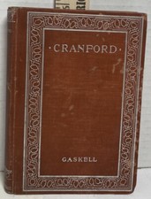 Vintage Cranford by Mrs. Gaskell 1894 Philadelphia Henry Altemus Brown Cover