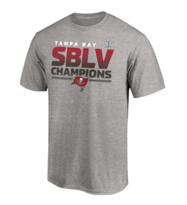 2021 Tampa Bay Buccaneers Super Bowl LV Champions Short Sleeve T-Shirt