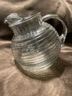 Vintage Anchor Hocking Manhattan Pitcher, 42 Oz.