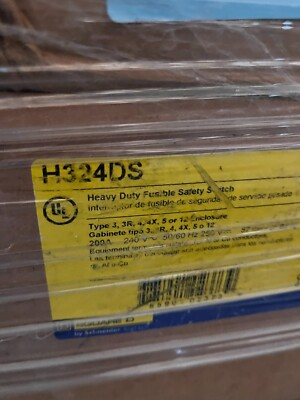 #ad #ad Schneider Electric Heavy Duty Safety Switch H324DS $2500.00