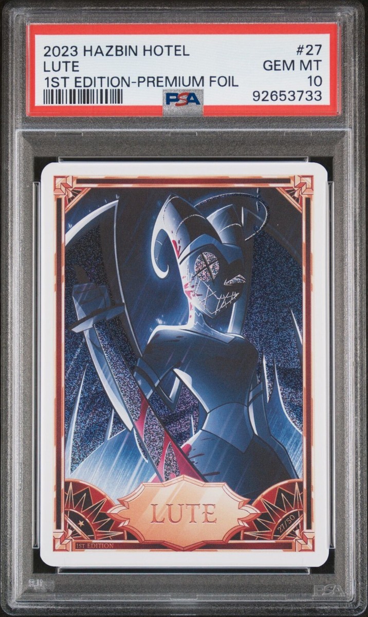 Hazbin Hotel Card - LUTE 27/50 - 1st Edition Premium Foil Hazbin Hotel Card - LUTE 27/50 - 1st Edition Premium Foil